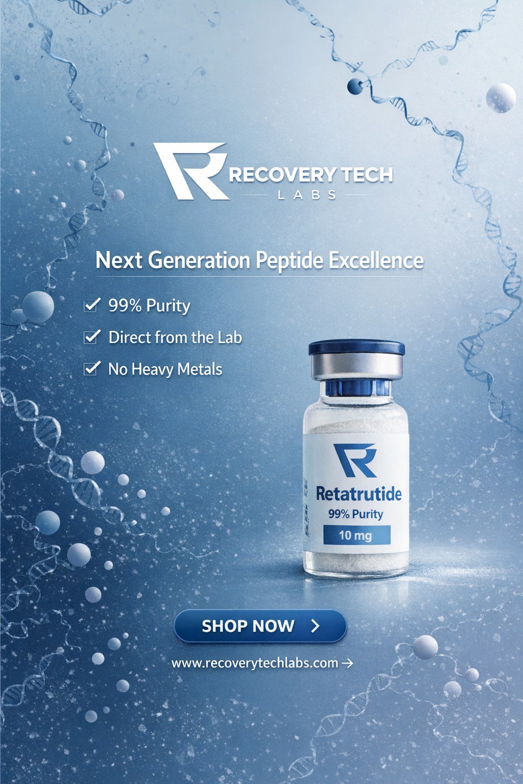 Recovery Tech Labs Retatrutide research vial