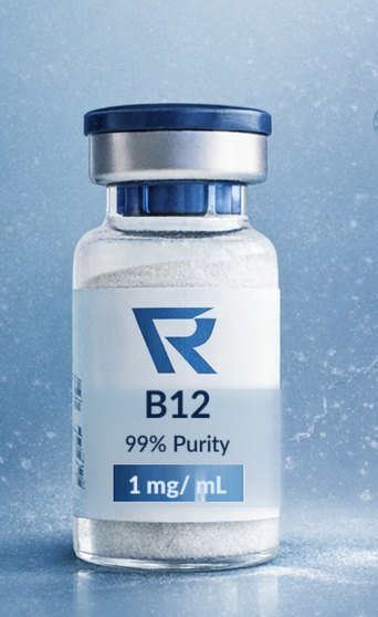B12 1mg/ml lyophilised research vial, 99% purity