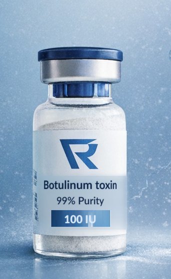 Botulinum toxin 100iu lyophilised research vial, 99% purity