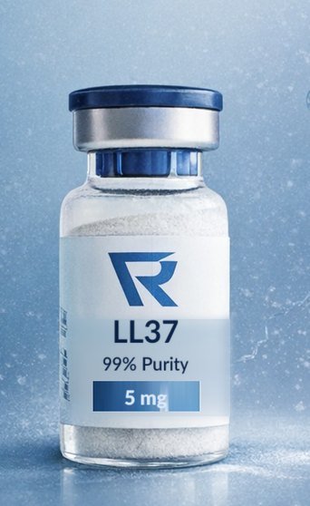 LL37 5mg lyophilised research vial, 99% purity