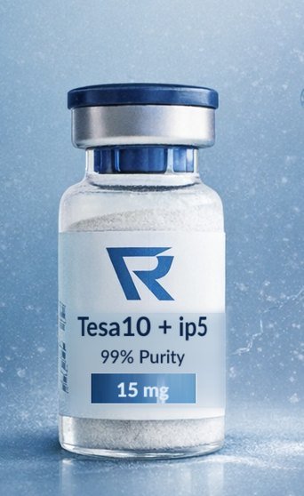 Tesa10 + ip5 15mg lyophilised research vial, 99% purity